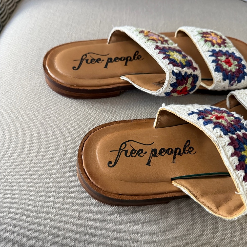 Free People Multicolor Crochet Sandals - Picture 7 of 7